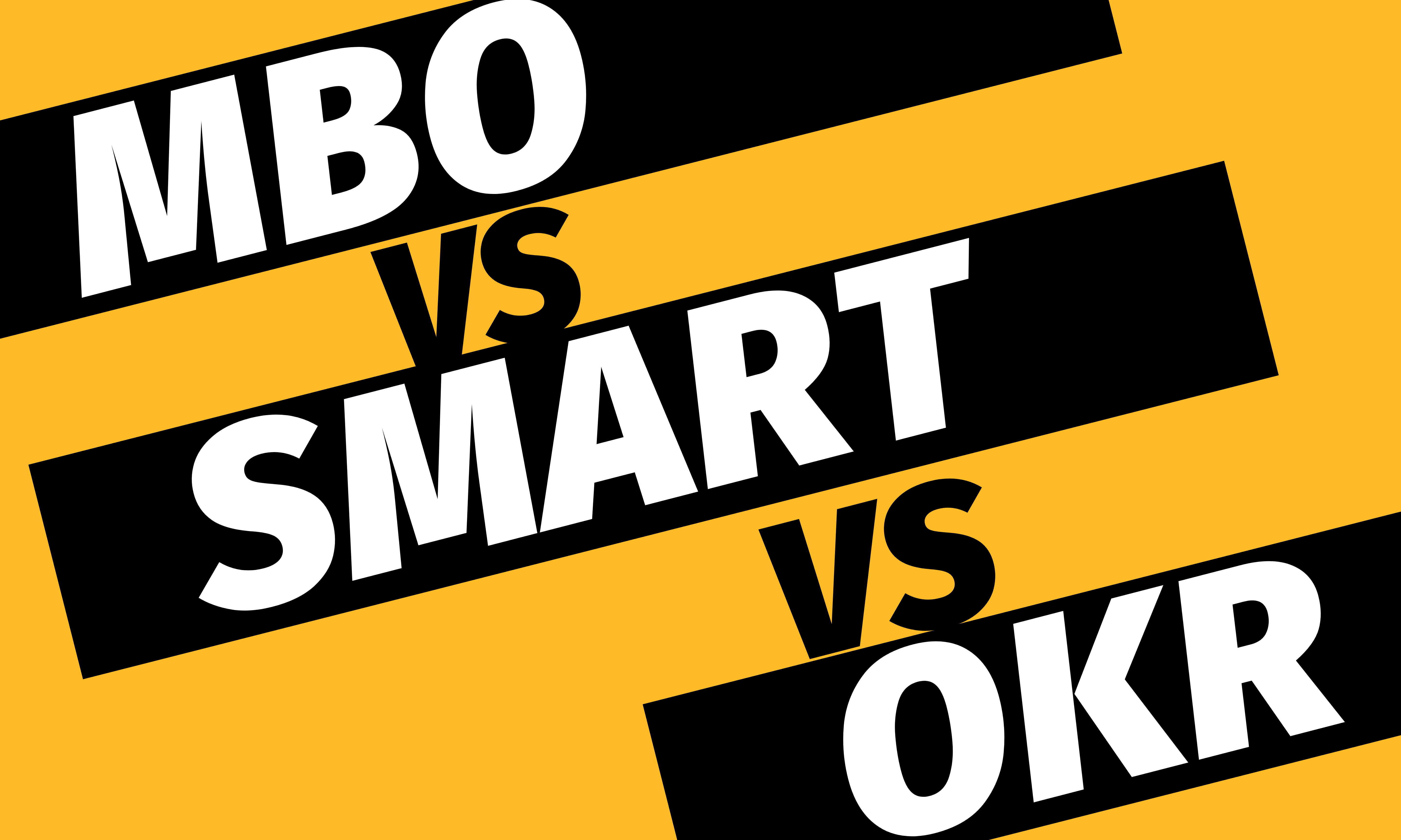 MBO vs SMART vs OKR